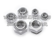 titanium nylon lock nut